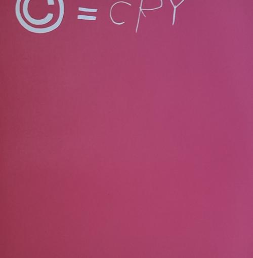 kreuzigung in rosa I.