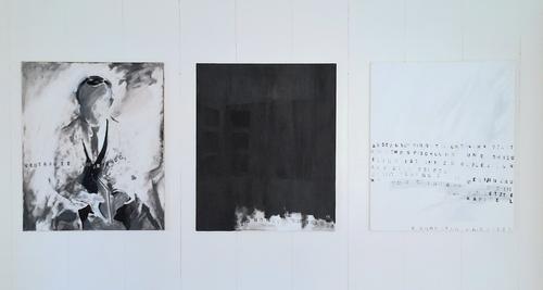 vertraute umarmung / triptychon